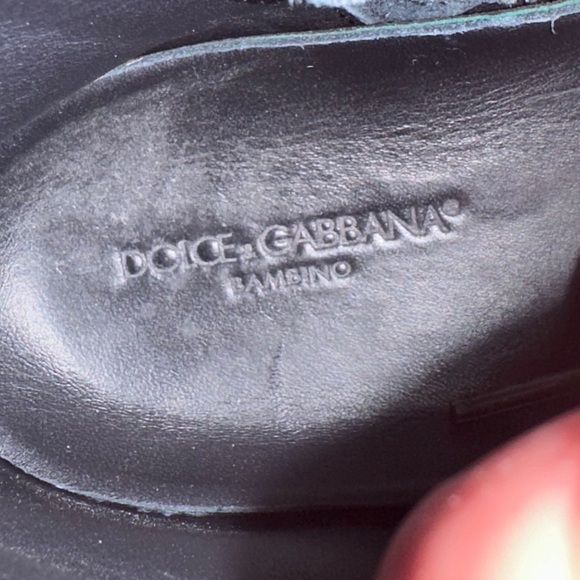 Dolce and Gabbana Leather High Tops - Picture 6 of 7
